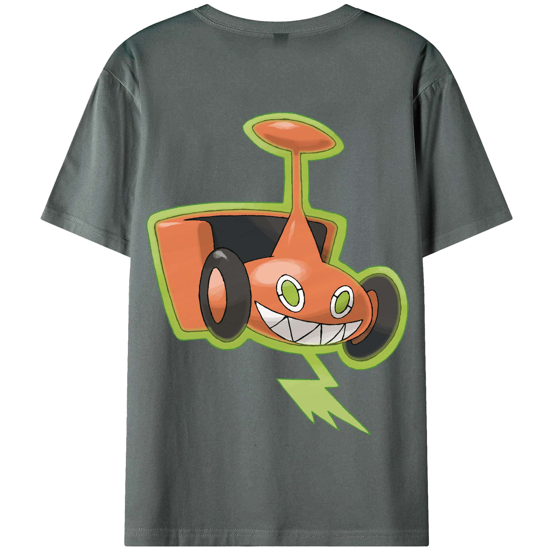 （画像用） ポケットモンスター Pokémon 綿100％半袖Tシャツ（背面プリント）